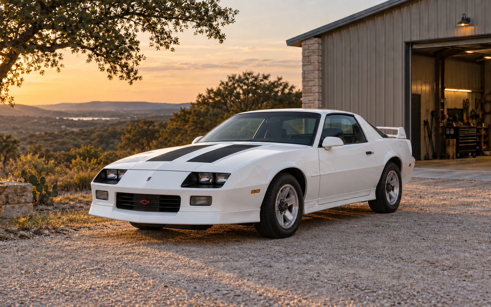 AI-generated illustrative placeholder for 1991 Camaro; not an actual vehicle photograph